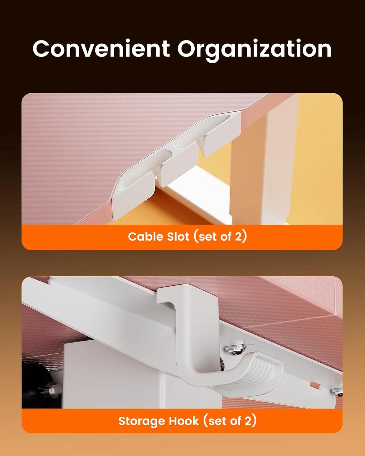 Height Adjustable Electric Standing Desk 47.2 x 23.6 Inches