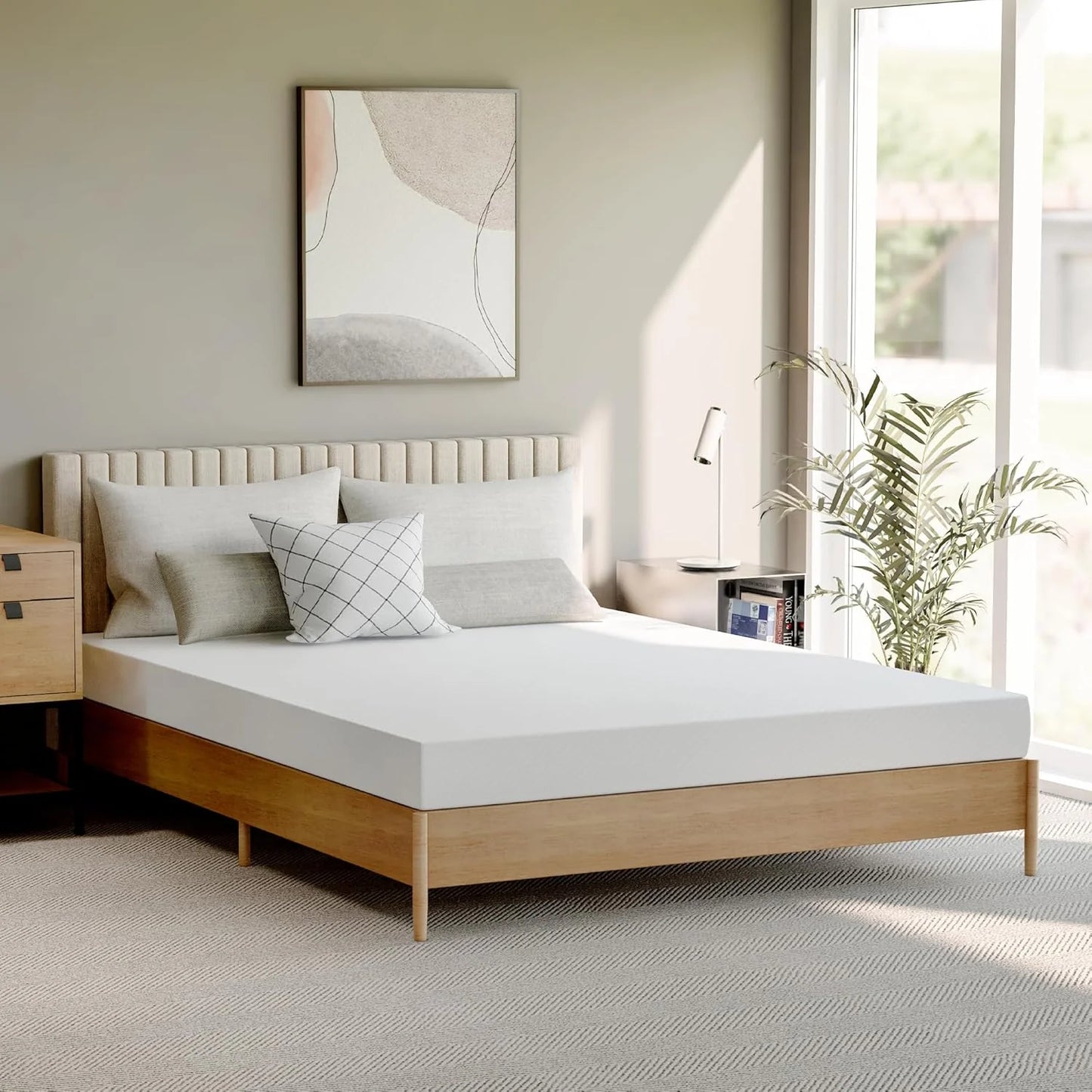 GAESTE 8-inch Fully Cooling Gel Memory Foam Mattress Mattress-in-a-Box