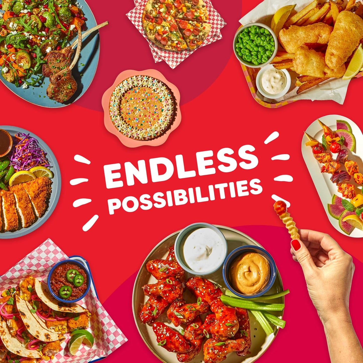 Instant Pot Omni Plus 19QT/18L Toaster Oven Air Fryer, 10-in-1 Functions, Fits 12" Pizza, Crisp, Broil, Bake, Roast, Toast, Warm, Convection, 100+ In-App Recipes, from the Makers of Instant Pot, Black