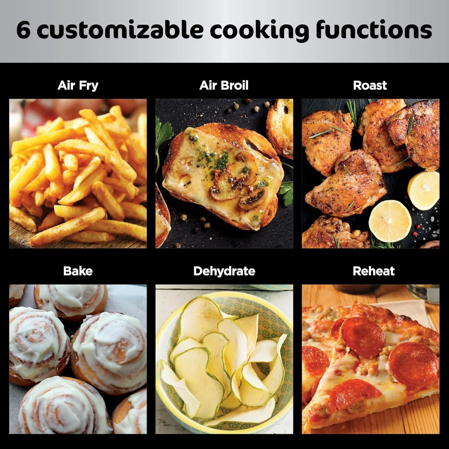 Ninja Foodi 6-in-1 FlexBasket Air Fryer with 7-QT MegaZone & Basket Divider for Large Proteins & Full Meals, Smart Finish Cook 2 Foods 2 Ways, Family Sized Capacity, Air Fry, Roast & More