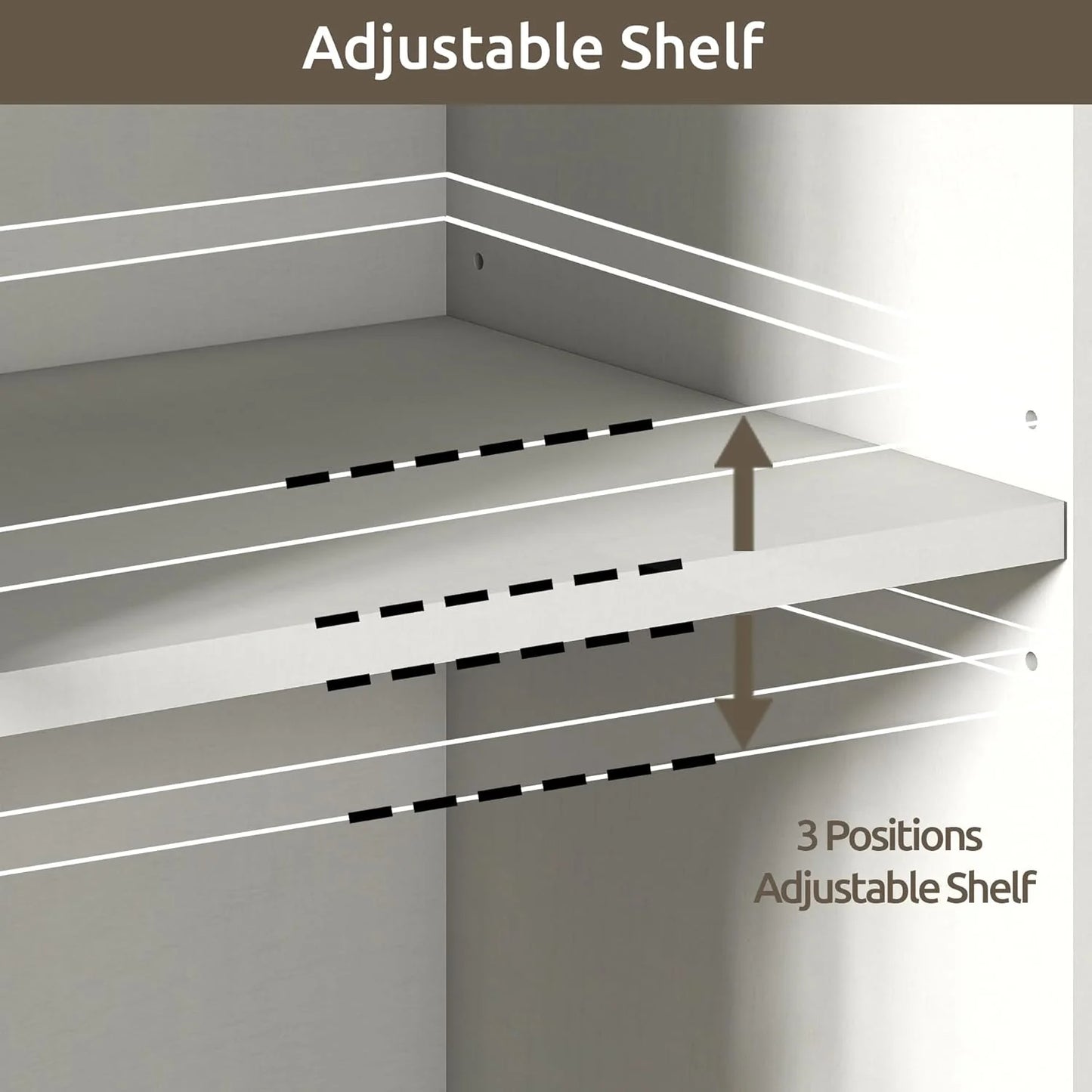 70-Inch Tall White Bookcase 5 Tiers Shelves Open Storage Bookshelf