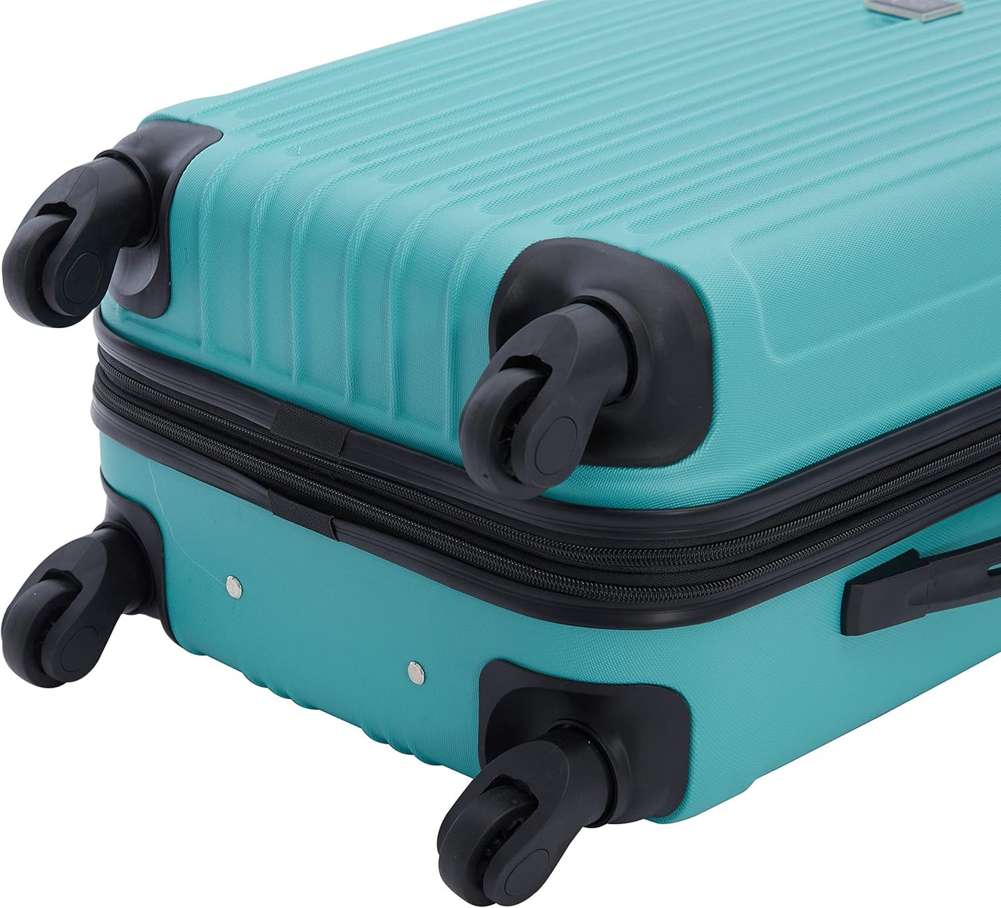 Hardside Travel Luggage, Lilac, Set of 4