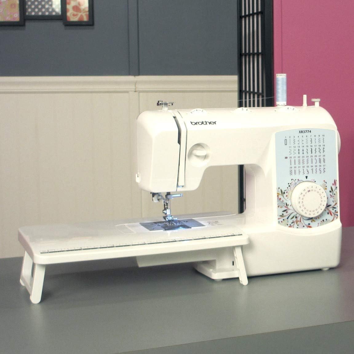 Sewing and Quilting Machine, XR3774, 37 Built-in Stitches, Includes 8 Sewing Feet