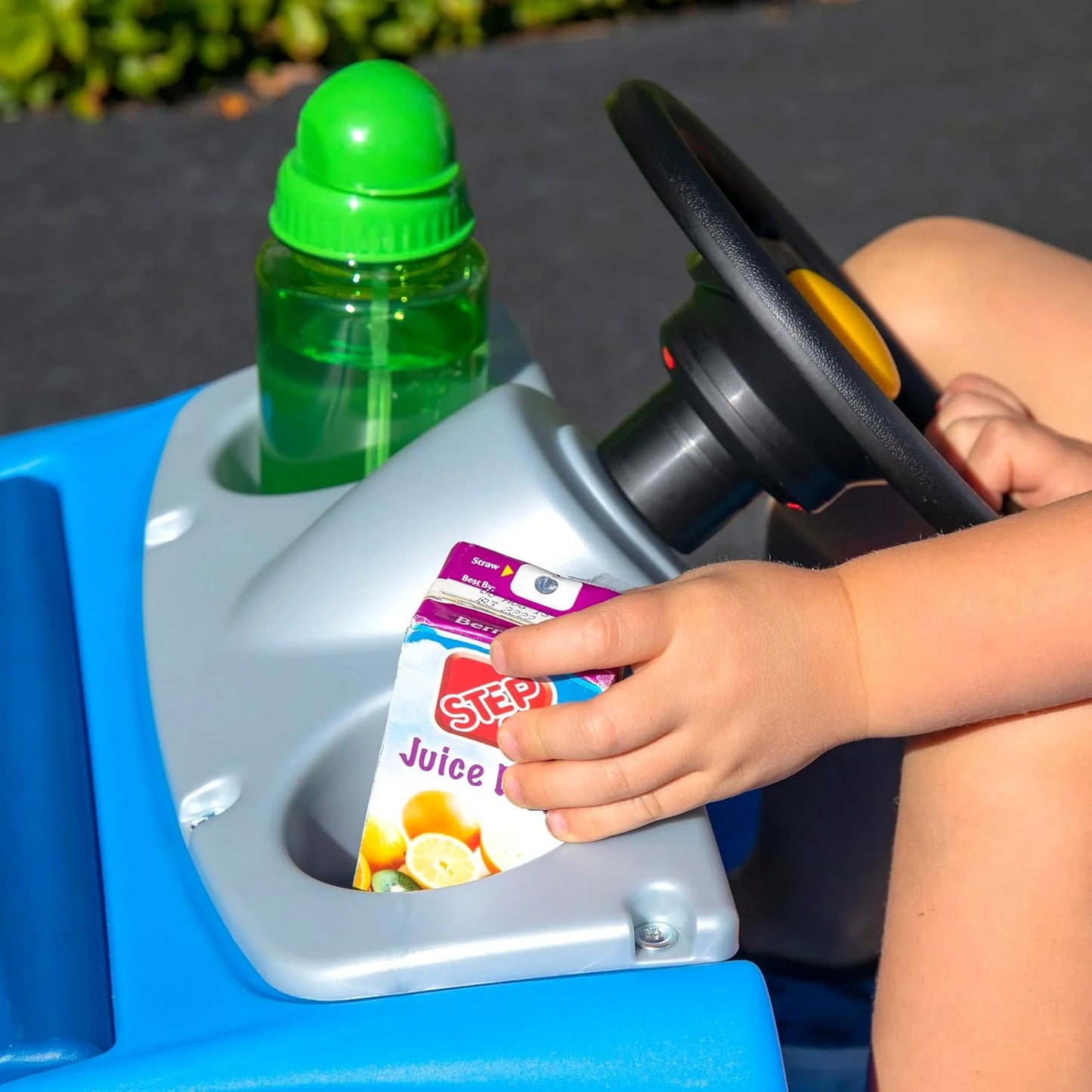 Step2 Whisper Ride II Ride On Push Toy Car, Pink – Ride On Car with Included Seat Belt, Easy Storage and Transport, Makes a Great Stroller Alternative