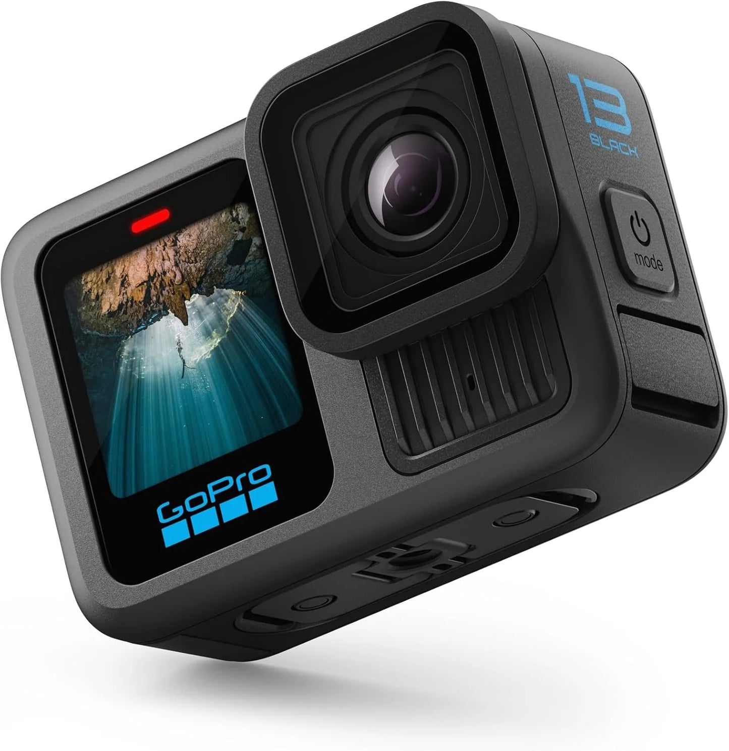 Black - Waterproof Action Camera with 5.3K60 Video, 27MP Photo + Compatability with HB-Series Lenses