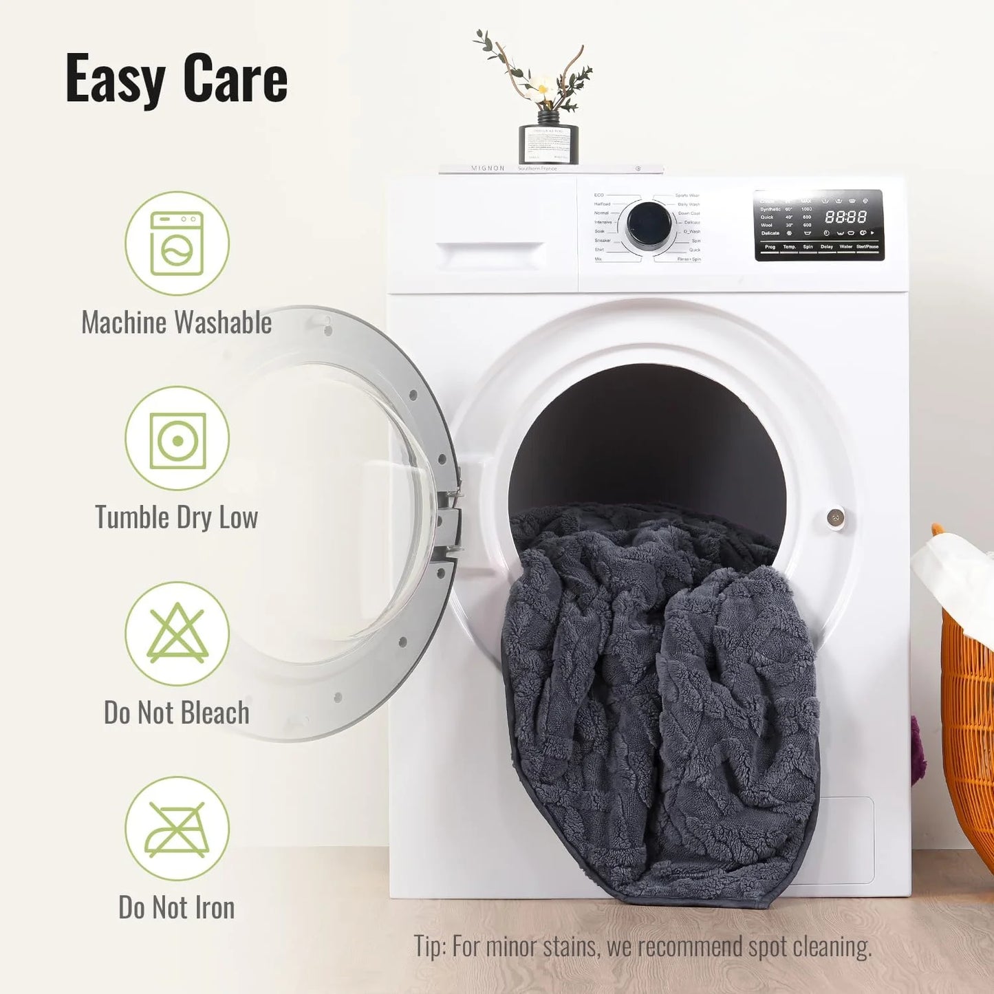 Weighted Blanket for Adults Queen Size 15lbs 60x80 inches