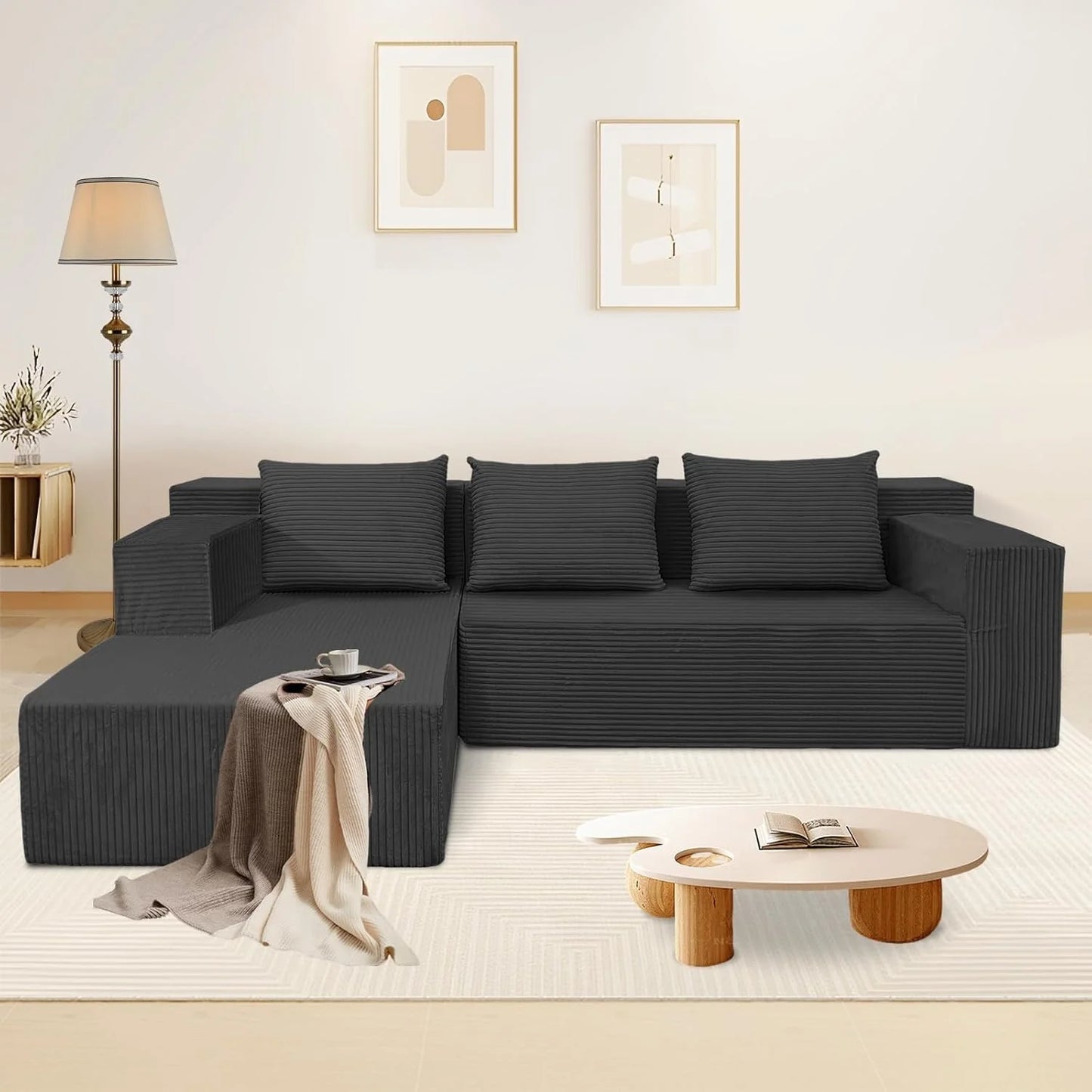 60 inch pull out sofa bed, memory foam sofa with 2 pillows, futon bed, guest bed and pull out sofa,