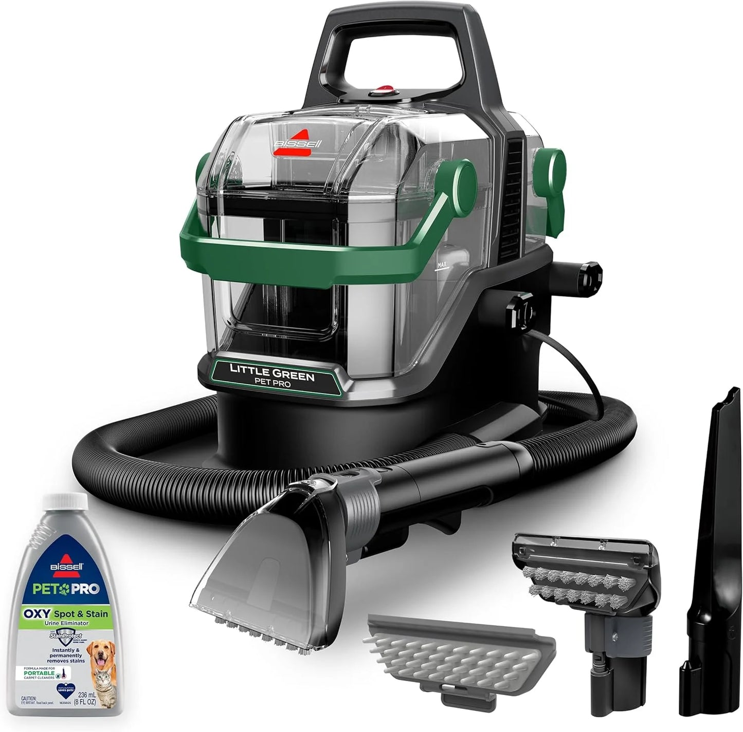 BISSELL Portable Carpet Cleaner, Portable Carpet and Upholstery Deep Cleaner, Car/Auto Detailer