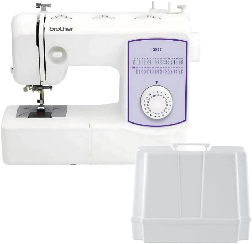 Sewing Machine, GX37, 37 Built-in Stitches, 6 Included Sewing Feet