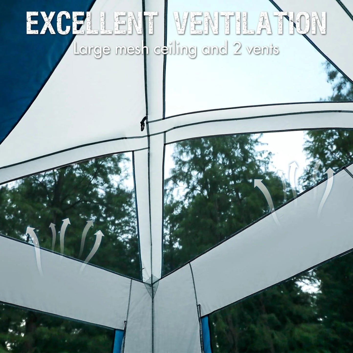 Portal 5-Person SUV Tent with Porch, 2-in-1 Car Camping Tent, Water-Resistant & Windproof, Trunk Tent with 2 Doors for Travel & Outdoor Adventures