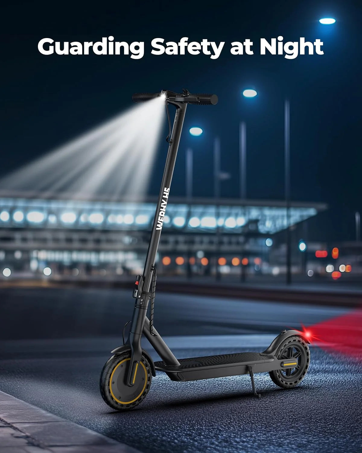 Electric Scooter, 350W/500W Motor, Top Speed 19/22 mph, Max 16/23/28Miles Ranges, Foldable E Scooter for Adults