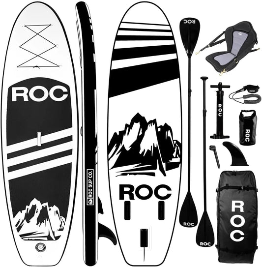 ROC inflatable stand-up paddle board high-quality SUP paddle board accessories