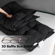 Premium Down Comforter 3D Baffle Box Design