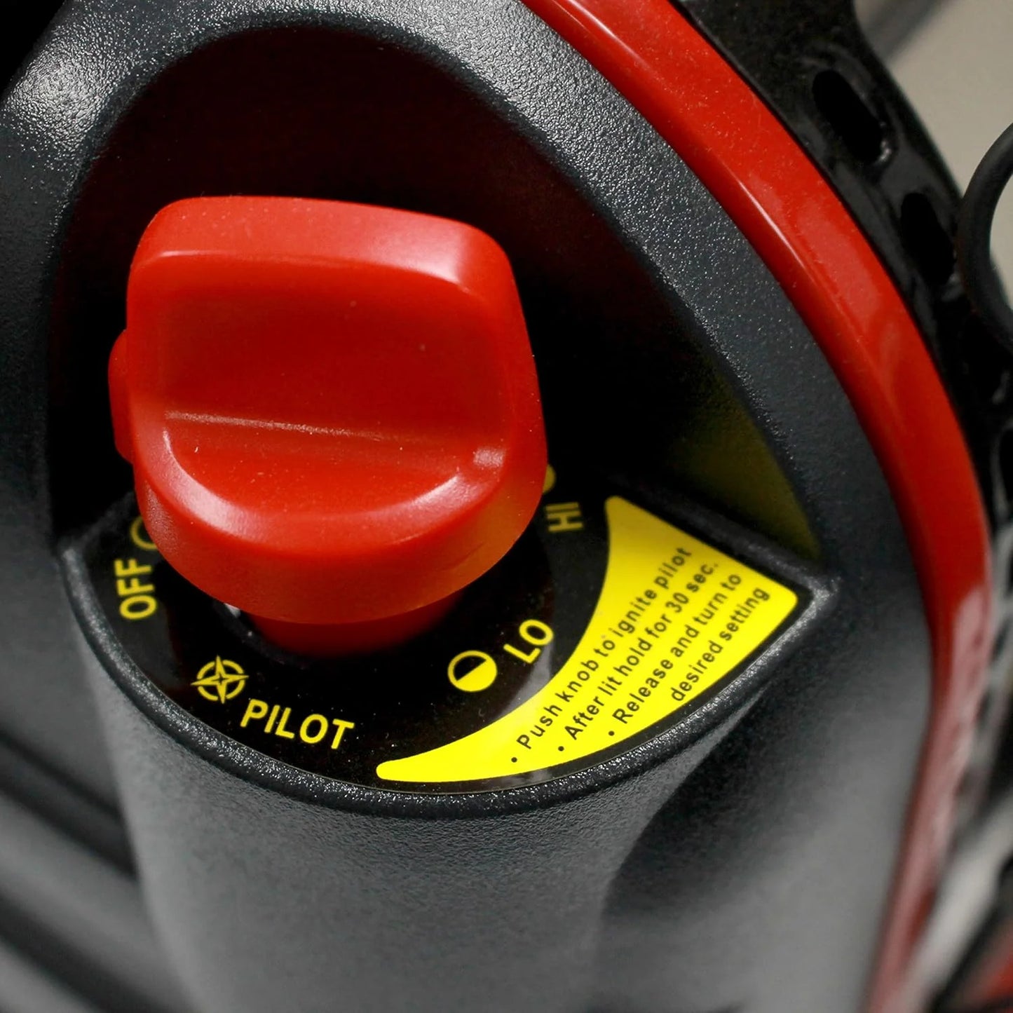 Portable Propane Radiant Heater, 4,000-9,000 BTU, for campers, workshops, patios, and more