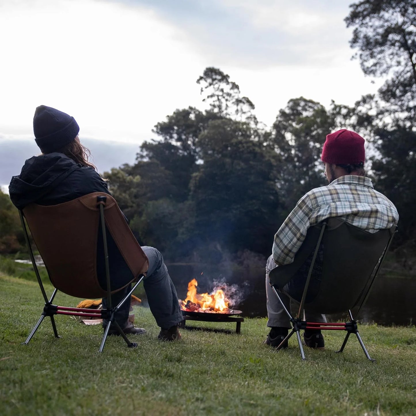 Ultralight Camping Chair 2.12 lbs Portable Backpacking Chair Folding Hiking Chair