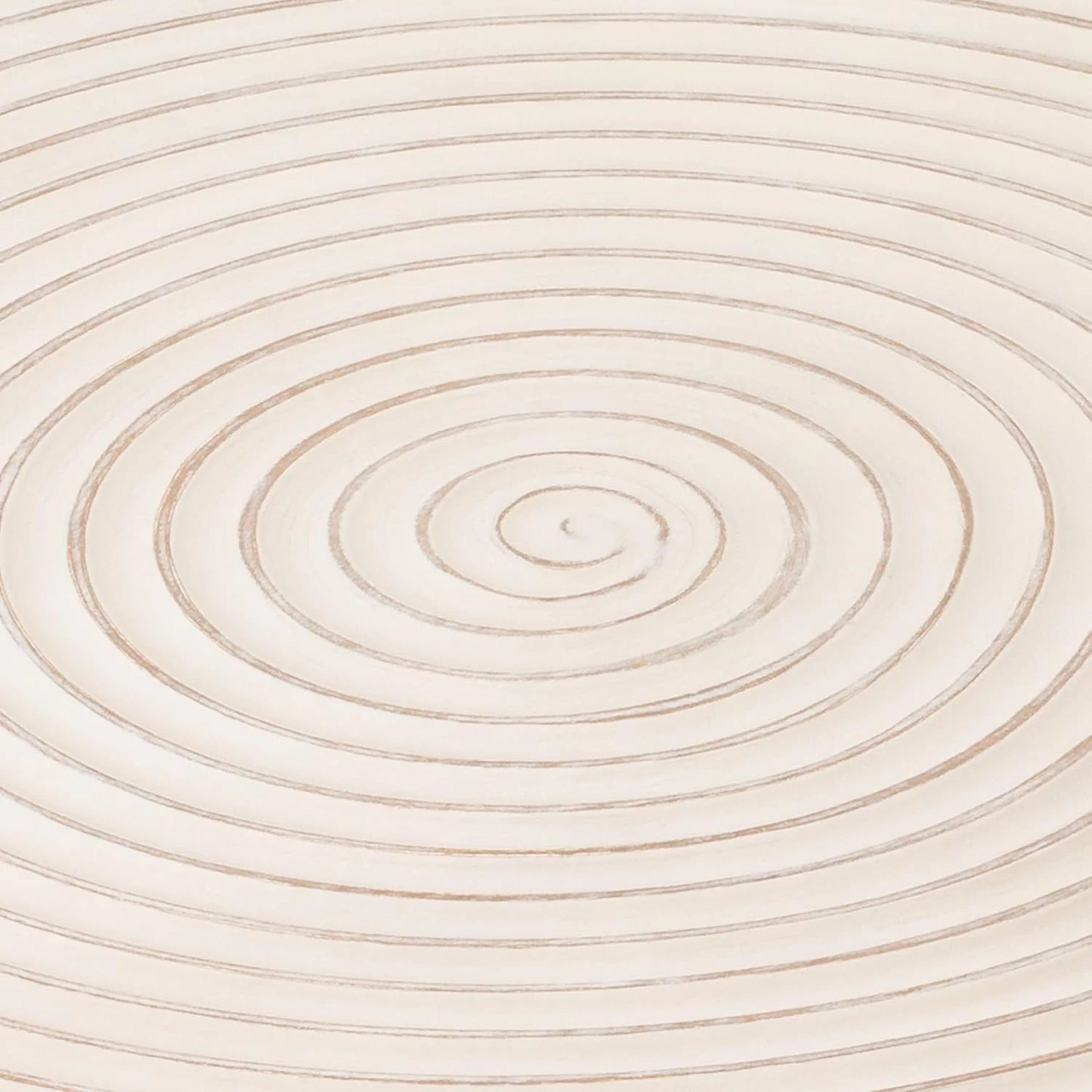 Two-Piece Modern Farmhouse Living Room Coffee Table Set, Round Nesting Tables