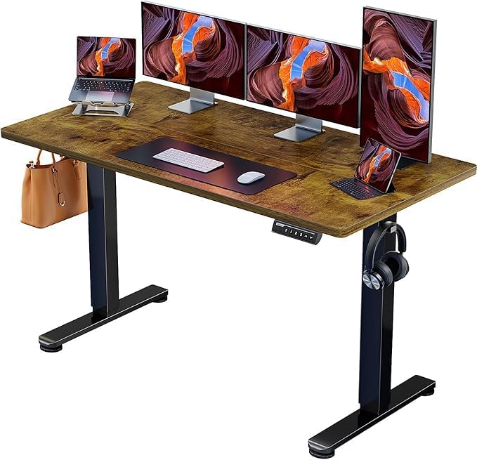 Height Adjustable Electric Standing Desk 47.2 x 23.6 Inches