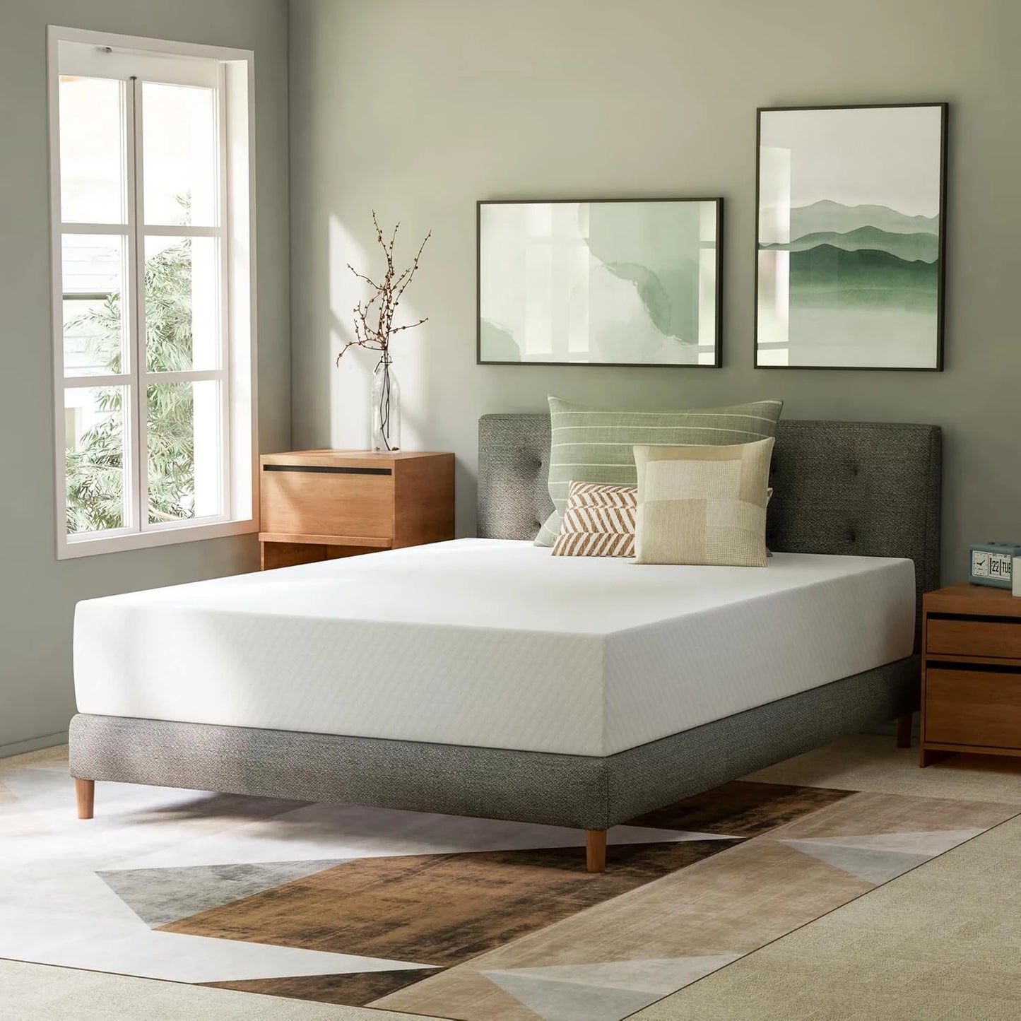 GAESTE 8-inch Fully Cooling Gel Memory Foam Mattress Mattress-in-a-Box