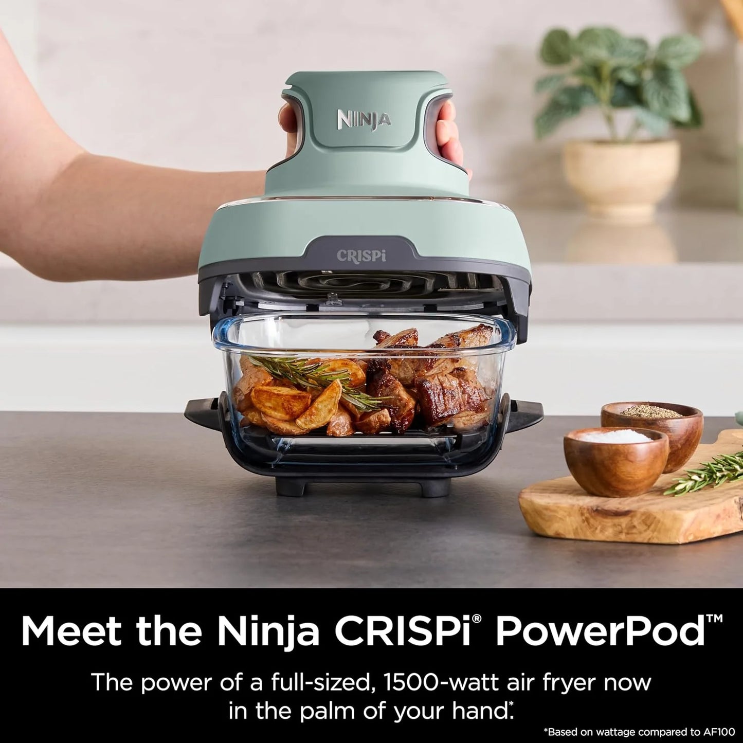 Crispi Air Fryer Microwave Freezer & Dishwasher Safe