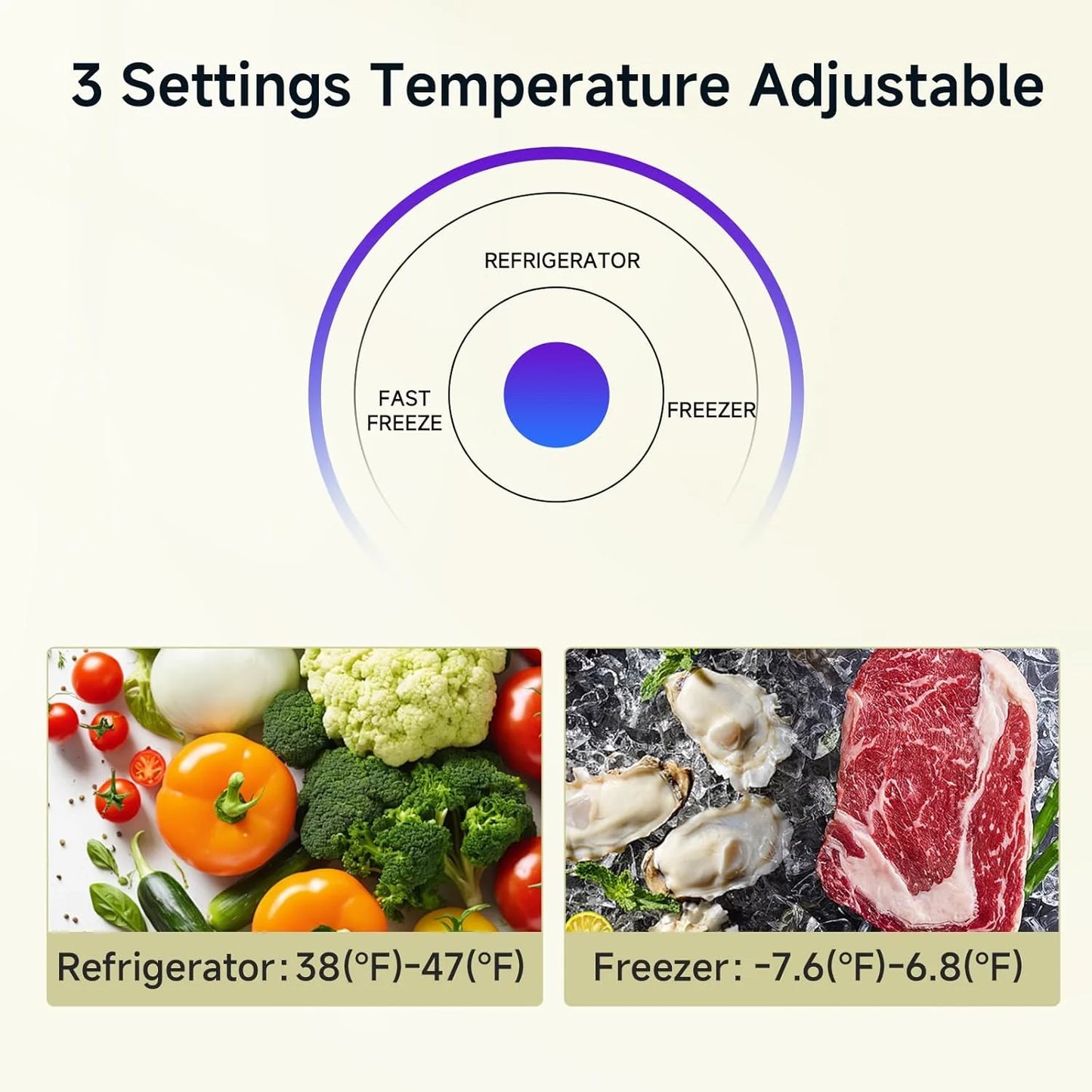 BANGSON Upright Freezer, 7.0 Cu.ft Stand Up Freezer, Convertible Upright Freezer/Refrigerator, Single Door for Kitchen,Garage, Office, Apartment, Silver