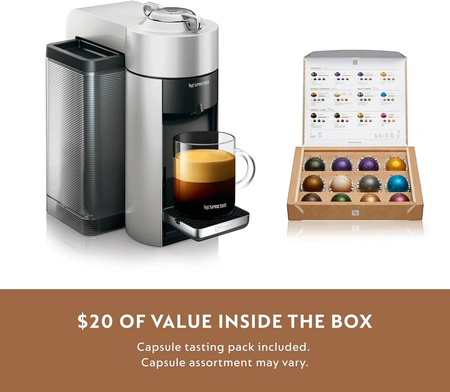 Nespresso De'Longhi Vertuo Single coffee and espresso makers