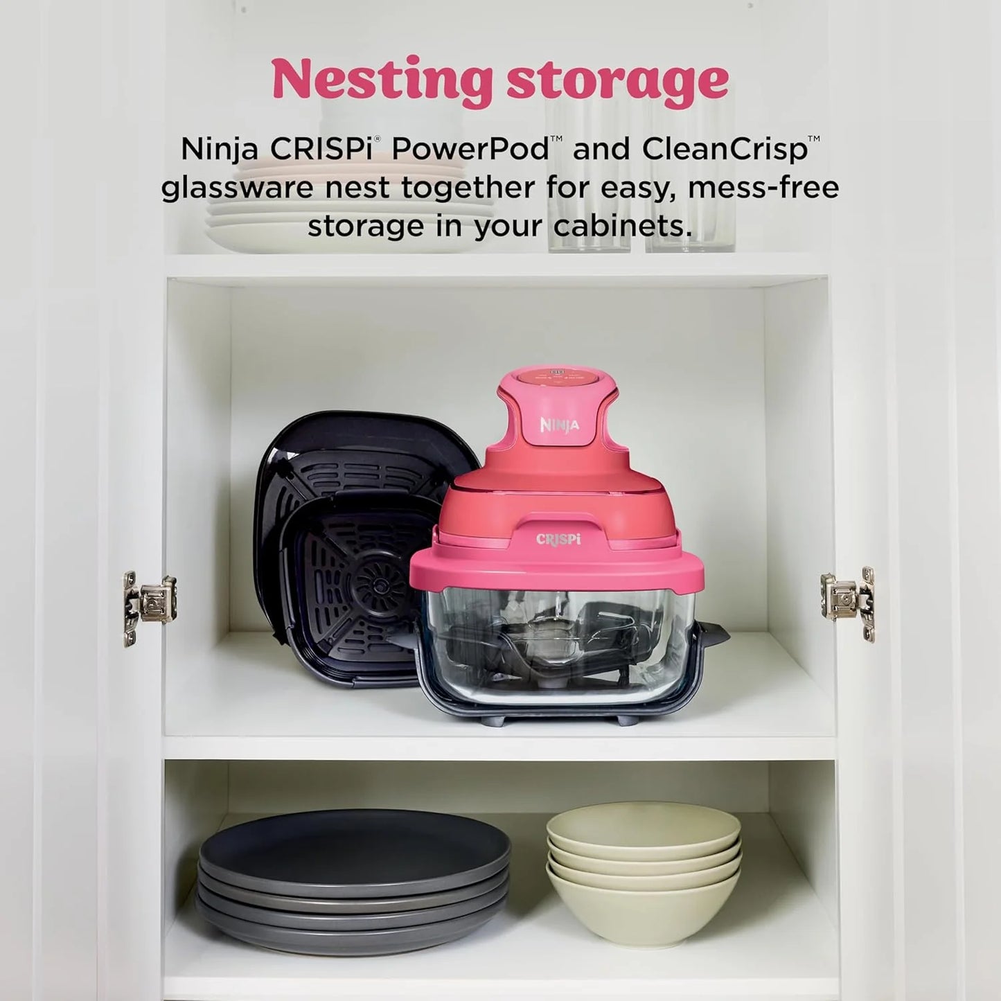 Crispi Air Fryer Microwave Freezer & Dishwasher Safe