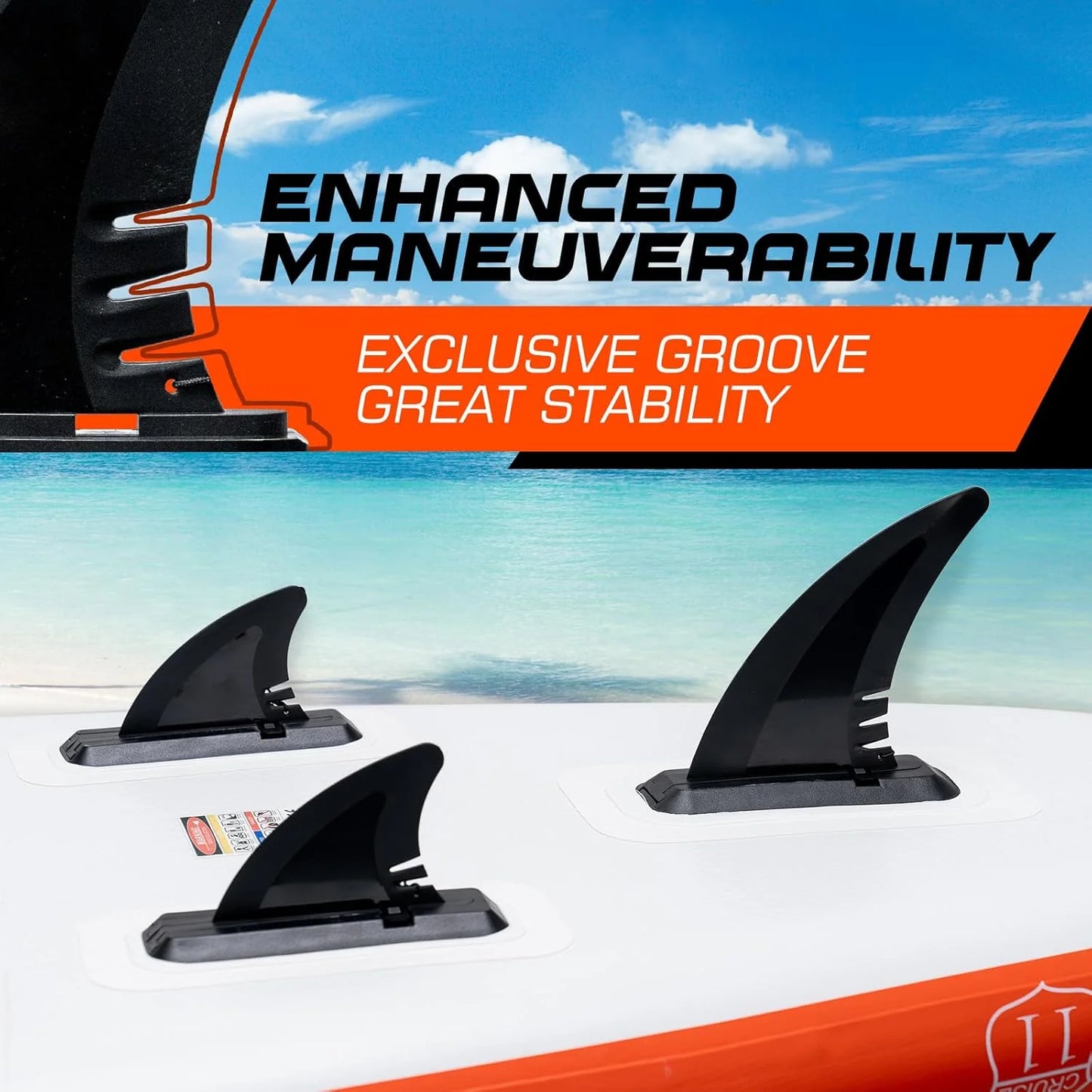 FunWater Stand Up Paddle Board Ultralight Inflatable Paddle Board with SUP Accessories