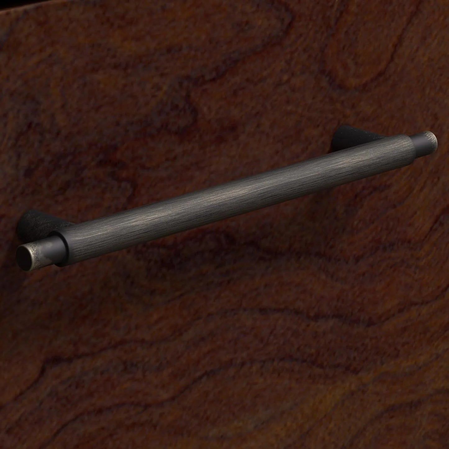 Key West Small End Table with Storage Modern Farmhouse Accent Shelf