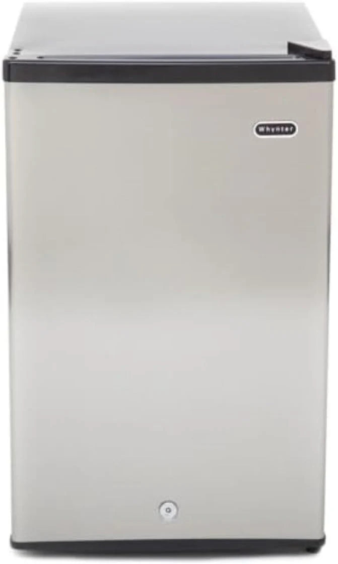 Whynter CUF-112SS Mini, Energy Star Rated Small Upright Freezer with Lock, Stainless Steel -1.1 Cubic Feet