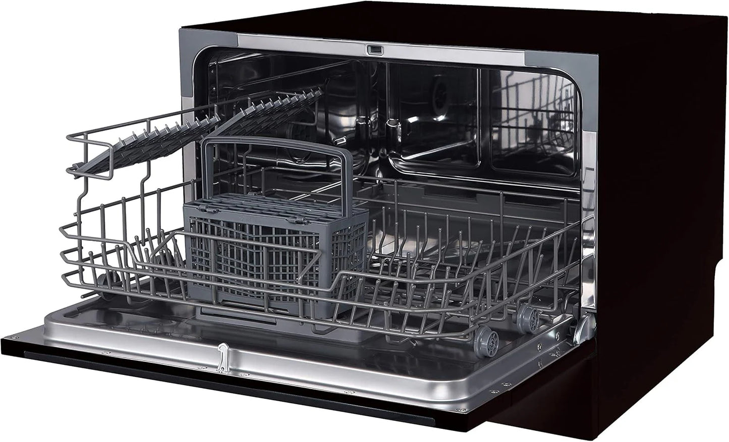 Farberware Compact 6-Station Dishwasher - Portable Mini Countertop Dishwasher