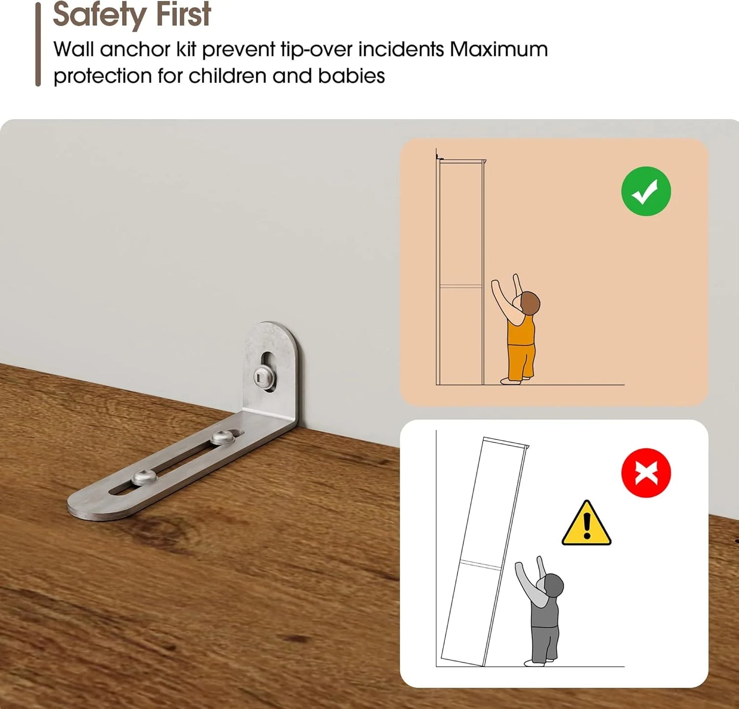 70-Inch Tall White Bookcase 5 Tiers Shelves Open Storage Bookshelf