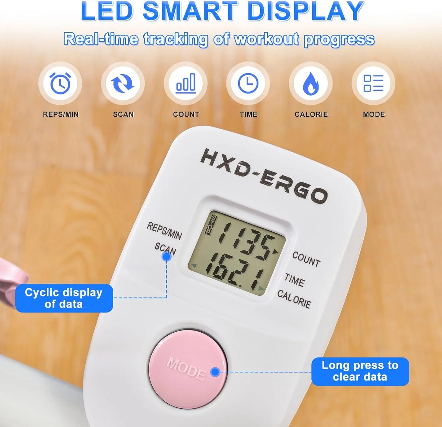 Stair Stepper for Home Gym,Folding Vertical Climber Cardio Exercise Machine,Stair Climber for Full Body Workout with Adjustable Handlebar for Women & Men