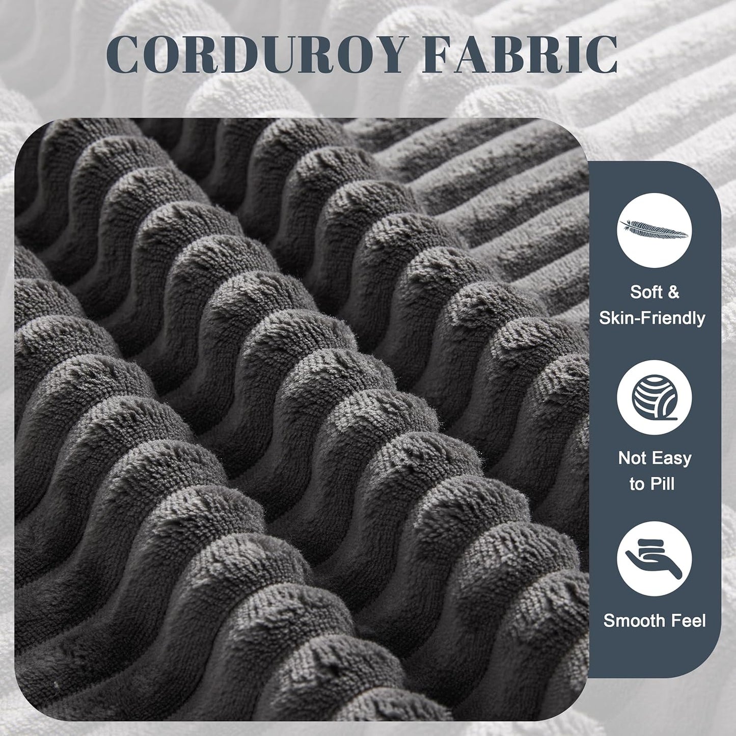 108-inch modular sofa, cloud modular sofa, with deep seat and reclining chair, upholstered sofa