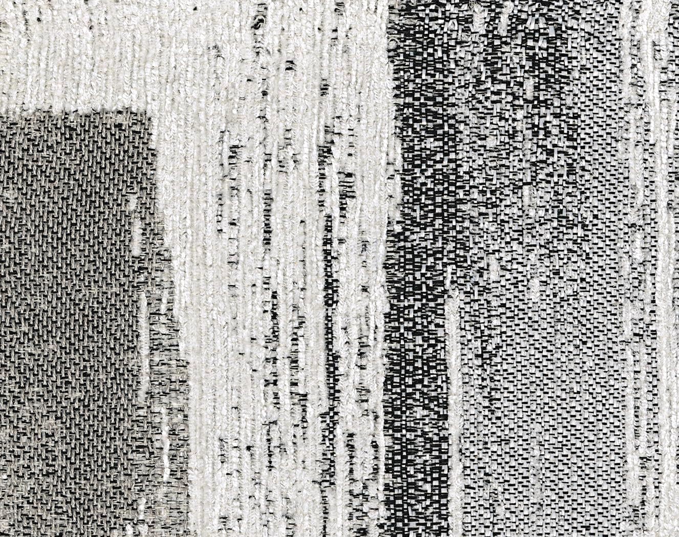 Casual Loveseat with Flared Arms Gray Upholstered Sofa for Living Room