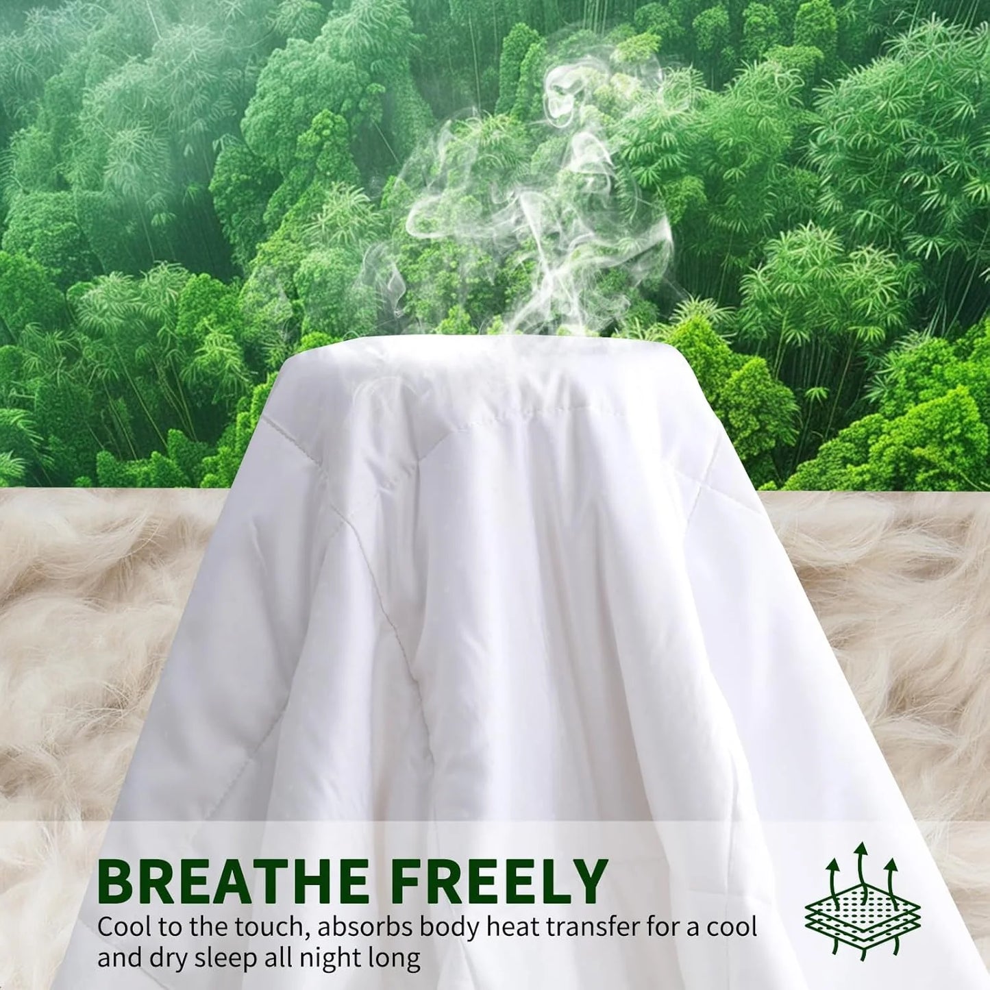 Breathable Thin Comforter Duvet Insert