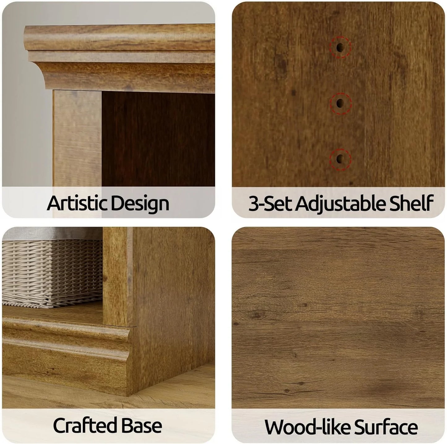 70-Inch Tall White Bookcase 5 Tiers Shelves Open Storage Bookshelf