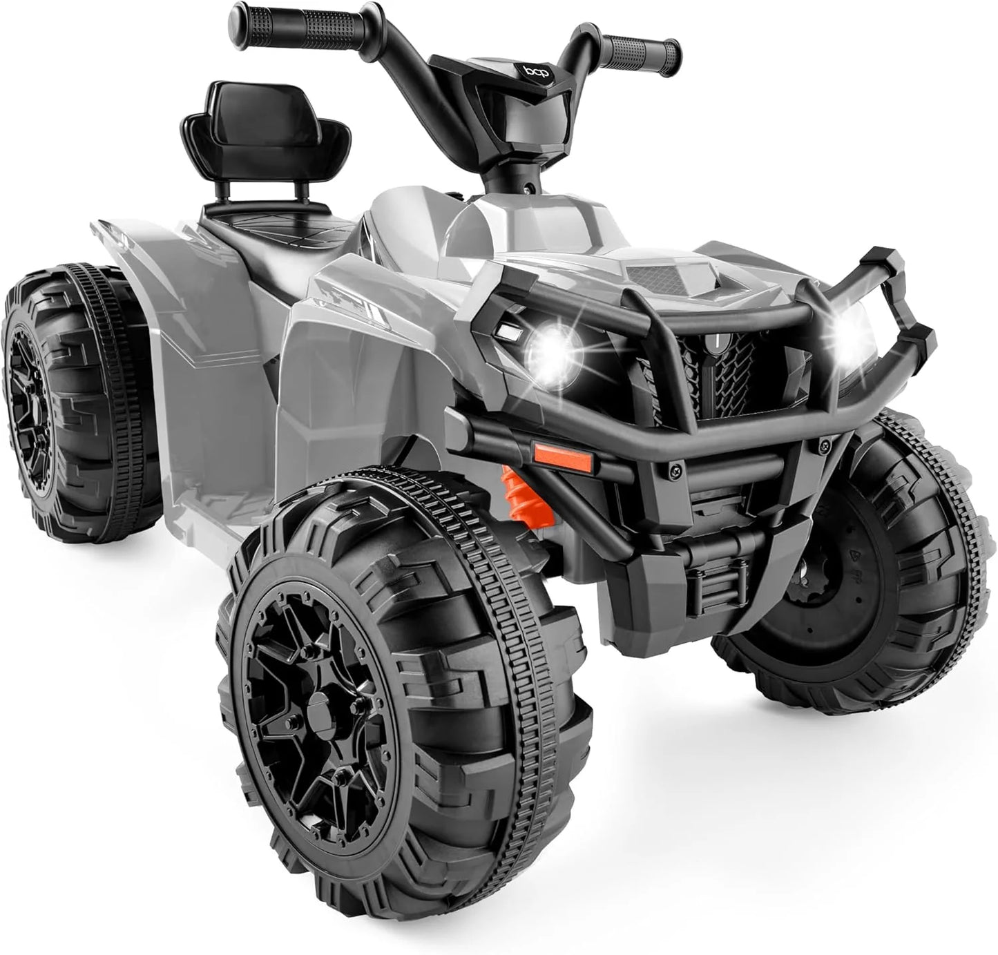 Best Choice Products 12V Kids Ride-On Electric ATV, 4-Wheeler Quad Car Toy w/Bluetooth Audio, 2.4mph Max Speed, Treaded Tires, LED Headlights, Radio