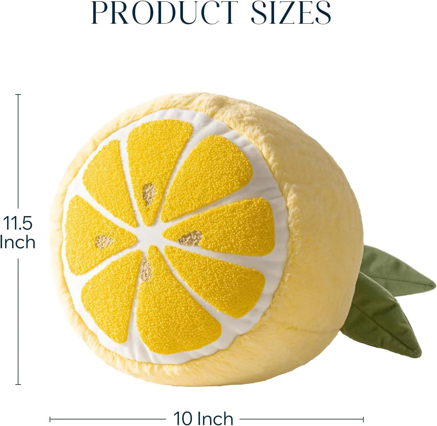 Fruit Shaped Pillows Series Grapefruit Shaped Throw Pillow