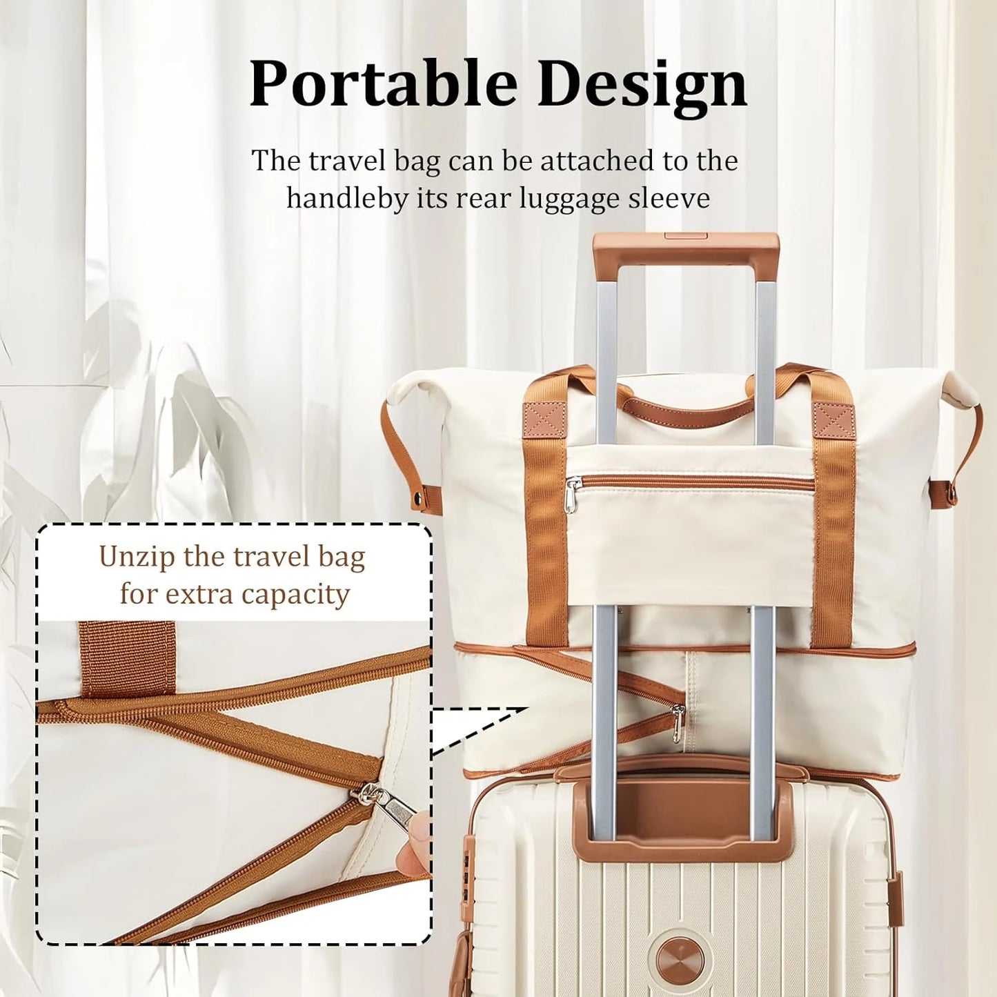 5-piece PP hardshell lightweight travel carry-on luggage set with dual spinner wheels and TSA lock