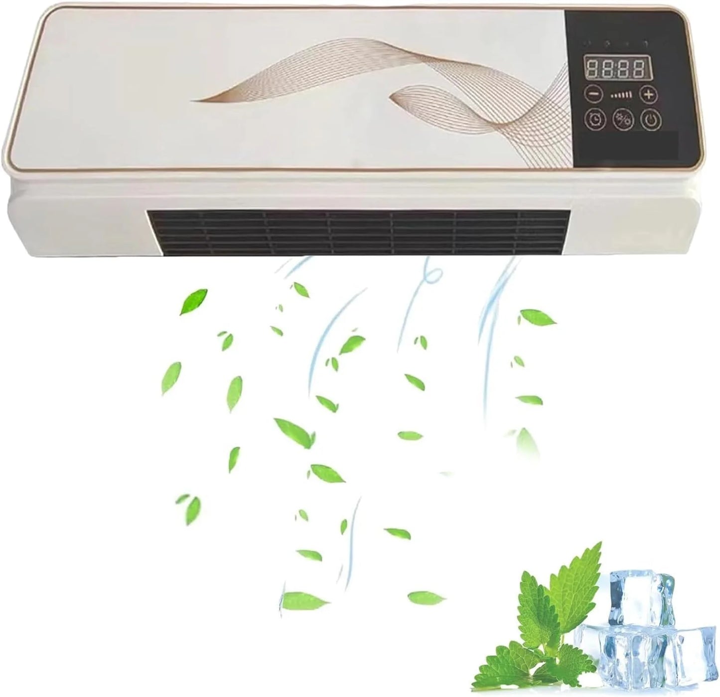 2025 New Climafy Air Conditioner, Climafy Portable Air Conditioner Split Max, Multifunctional Wall Air Conditioner, Effortless Cooling Anywhere with Split Max, Quiet Operation for Home, Office (D)