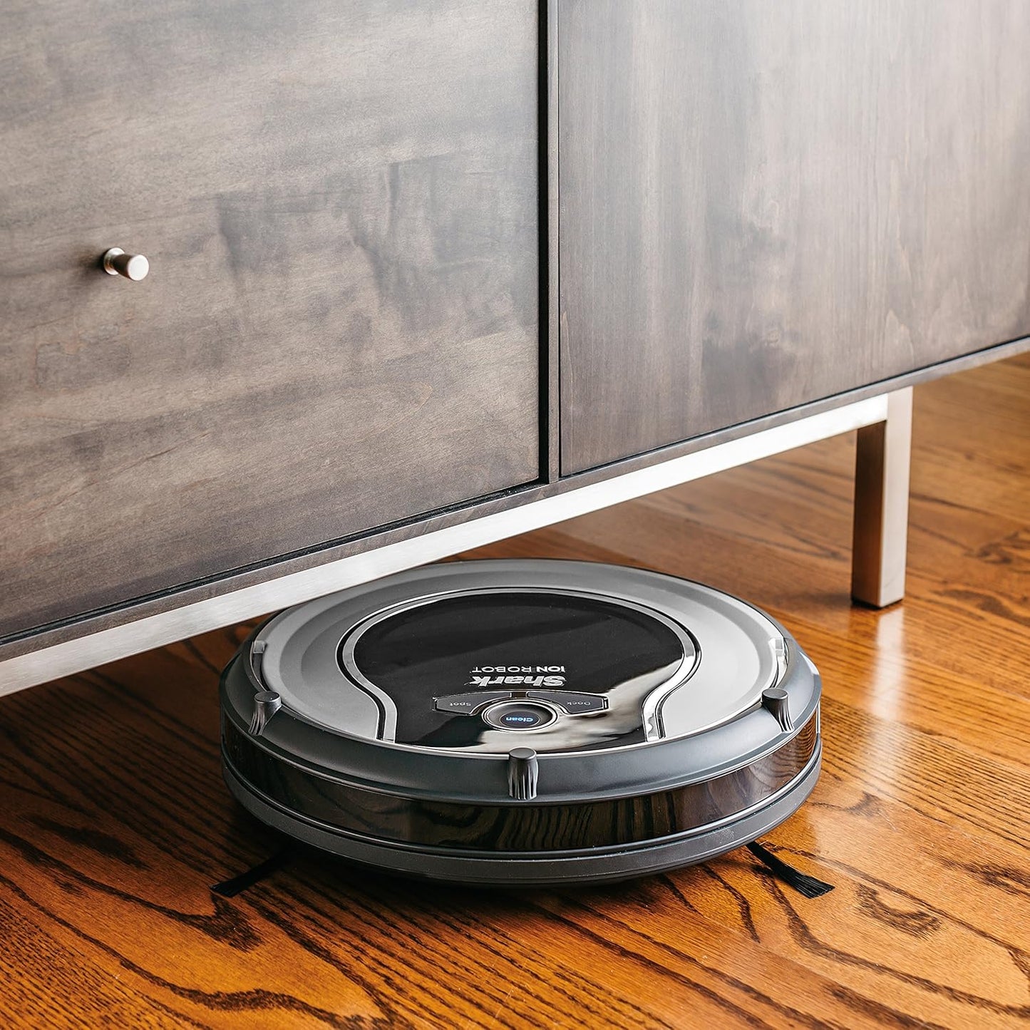 AI Robot Vacuum with XL HEPA Self-Empty Base, Bagless, 60-Day Capacity, LIDAR Navigation, Perfect for Pet Hair, Compatible with Alexa, Wi-Fi Connected, Carpet & Hard Floor, Black