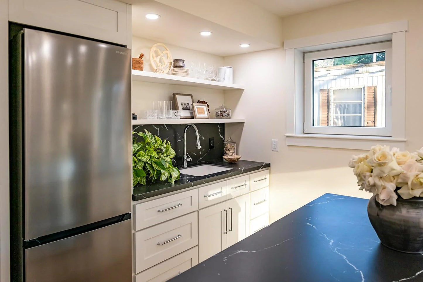 Sharp Bottom-Freezer Counter-Depth Refrigerator, 24 Inch, 11.5 Cubic Foot