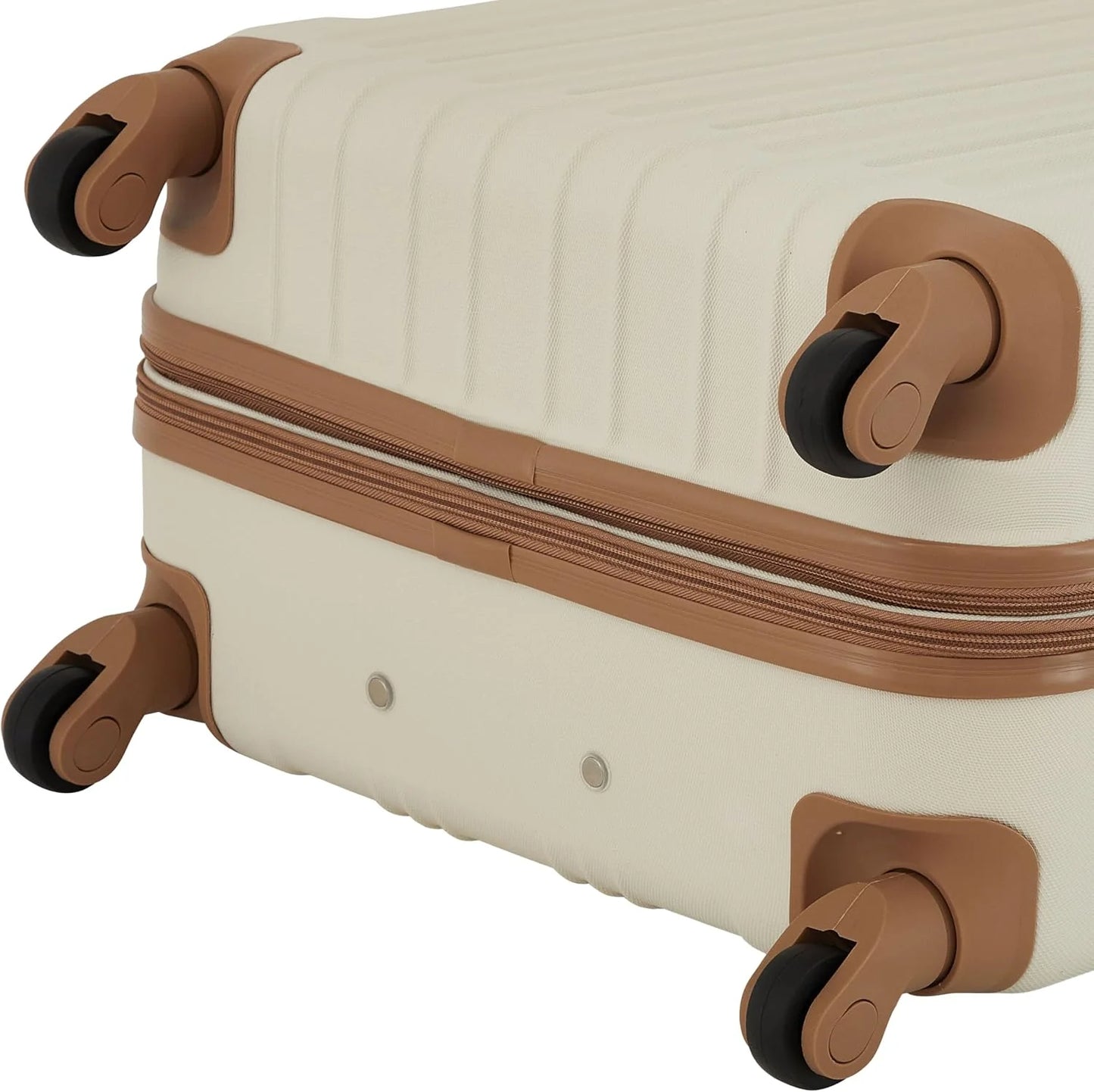 Hardside Travel Luggage, Lilac, Set of 4