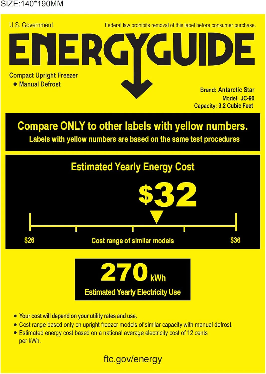 Antarctic Star Beverage Refrigerator Cooler 68 Can, Mini Fridge with Glass Door for Beer Drinks Wine,Freestanding Small Fridge with Electronic Temperature Control for Home and Bar,1.7 cu.ft