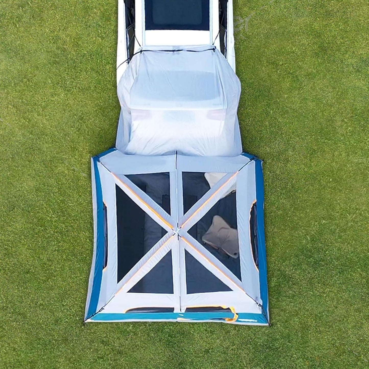 SUV Tent for Camping, 6-Person SUV Tailgate Tent - Easy Set Up with Rainfly, 10'x9'x78in(H)