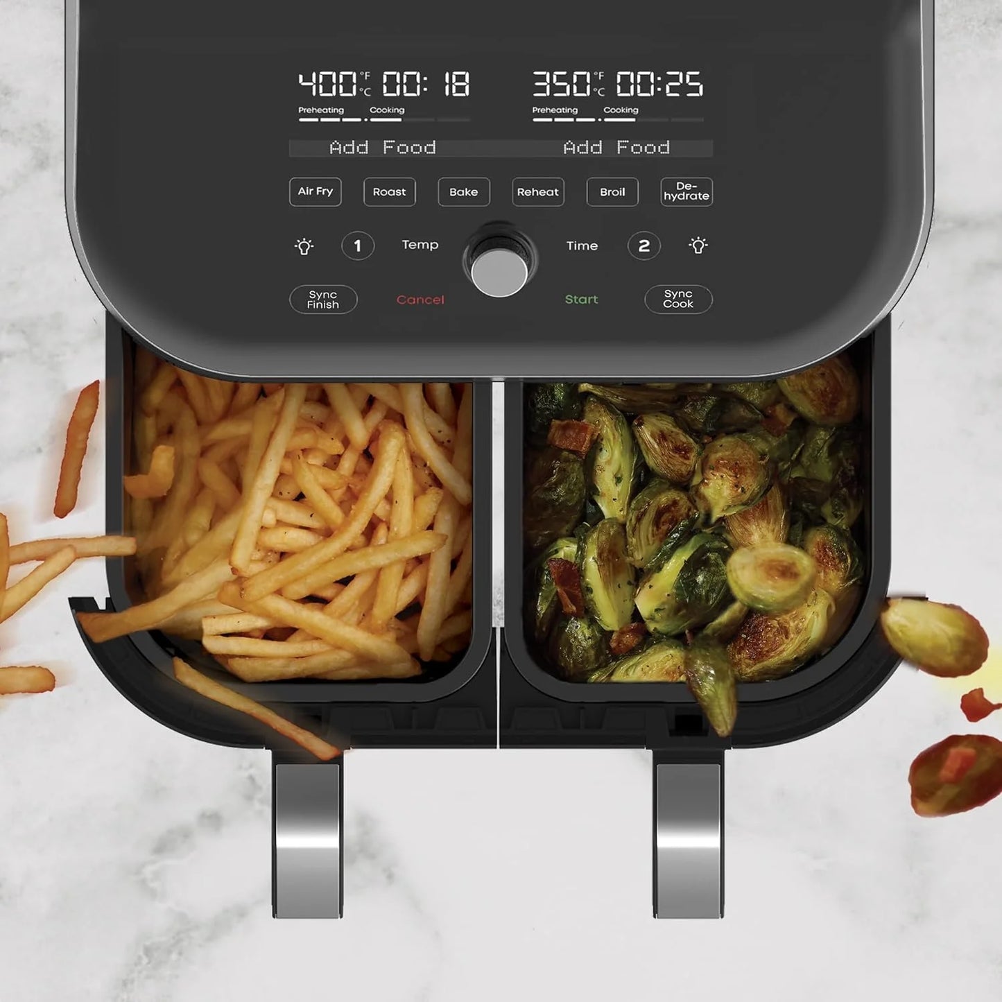 Instant Pot Vortex Plus 6QT Air Fryer with Odor Removal Technology, 6-in-1 Function