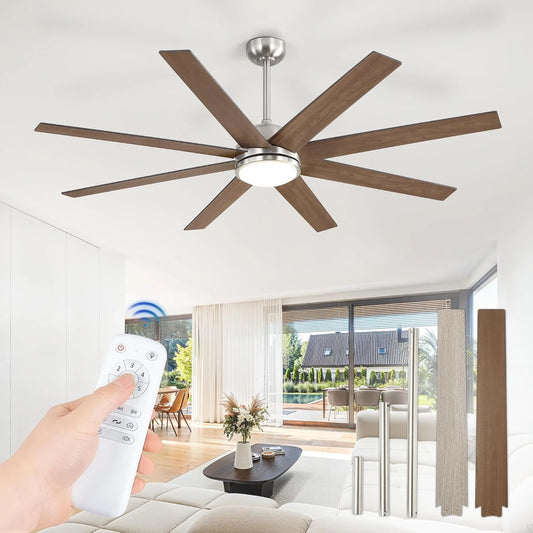 Ceiling Fan Indoor/Outdoor 8 Blades 65 inches