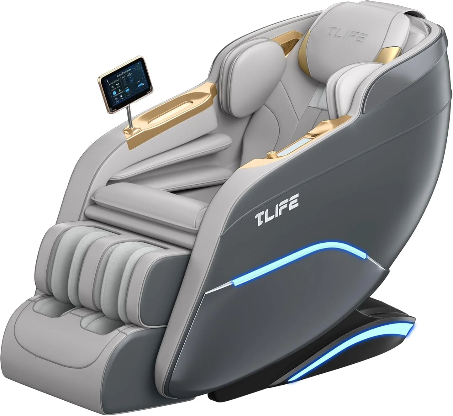 Full Body Massage Chair, 160° Zero Gravity Recliner with Body Scan, 50" SL Track Shiatsu Massage Chair, Spot Massage, Foot Roller
