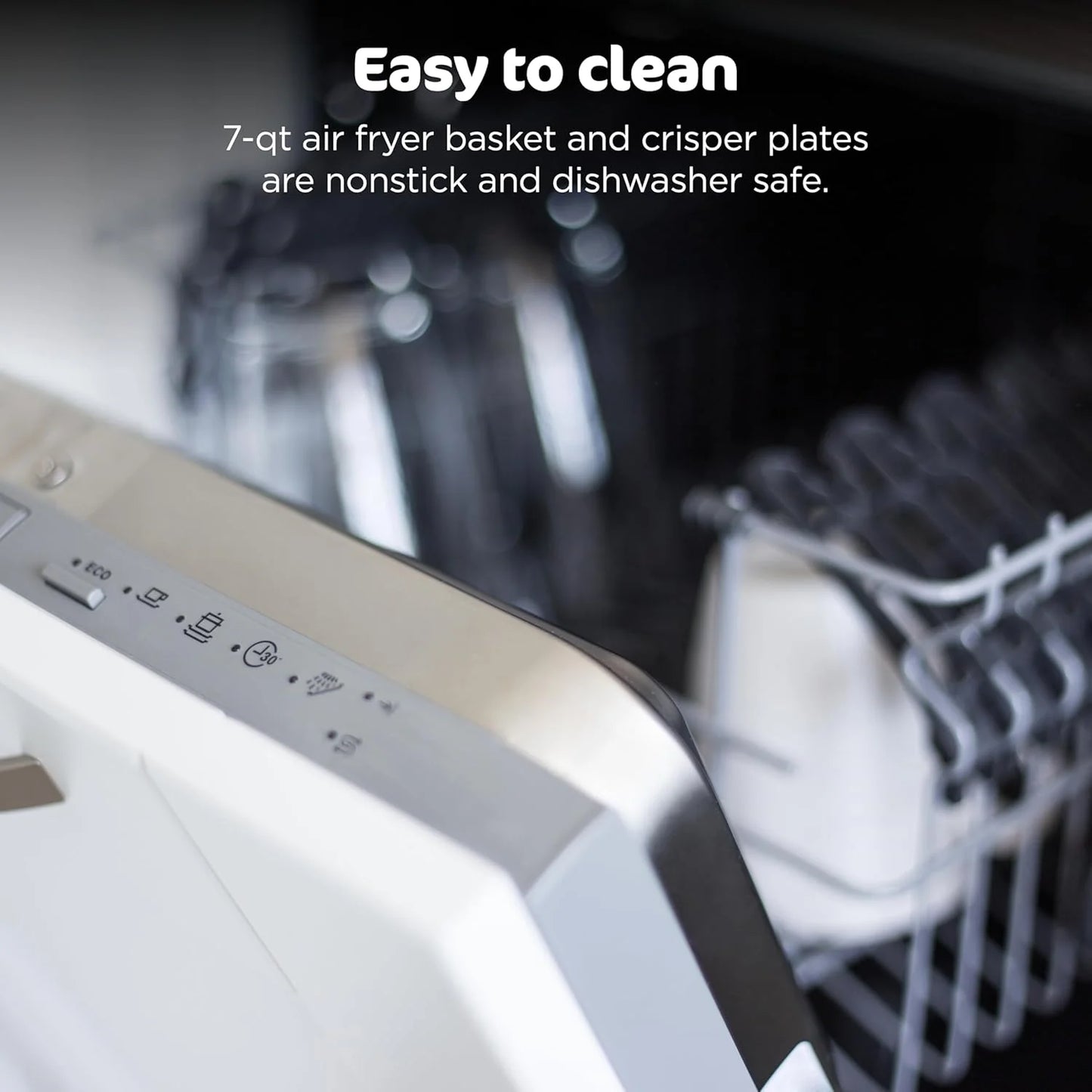 Ninja Foodi 6-in-1 FlexBasket Air Fryer with 7-QT MegaZone & Basket Divider for Large Proteins & Full Meals, Smart Finish Cook 2 Foods 2 Ways, Family Sized Capacity, Air Fry, Roast & More