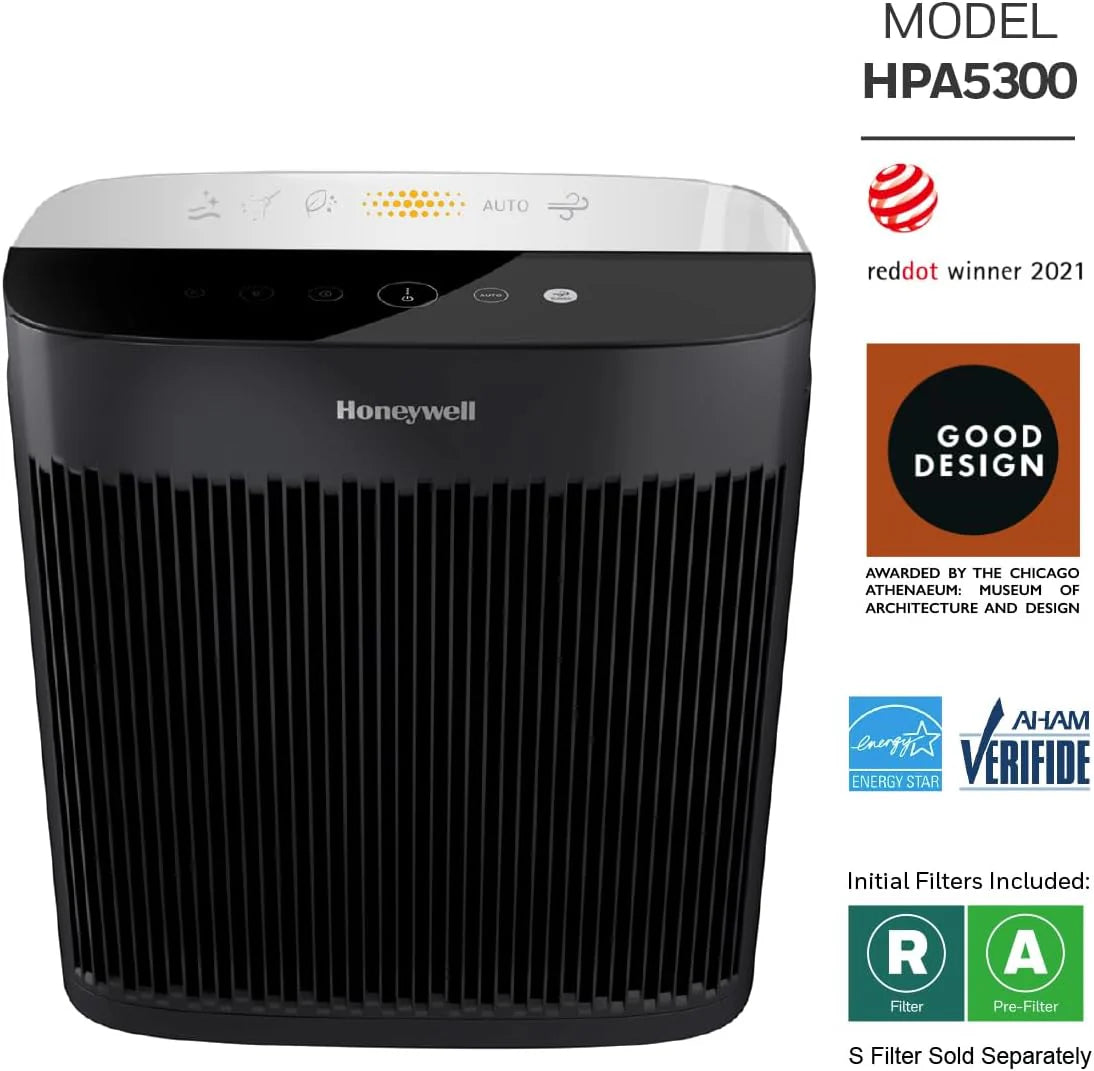 190' Medium-Large Rooms HEPA Air Purifier